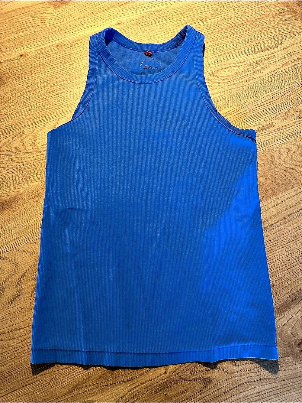 Wilson Blue Ribbed Tank Top